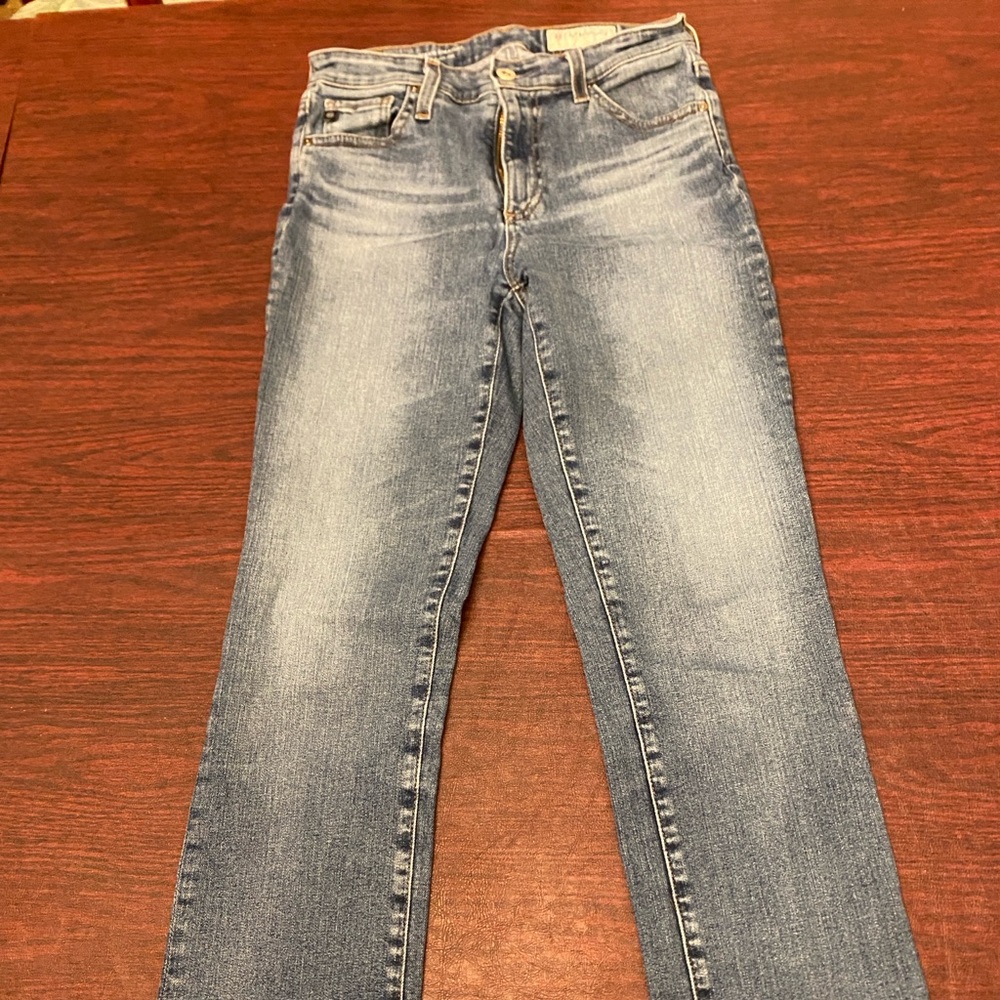 Anthropologie Adriano Goldschmied Stevie Straight High Rise Jeans, Size 27R